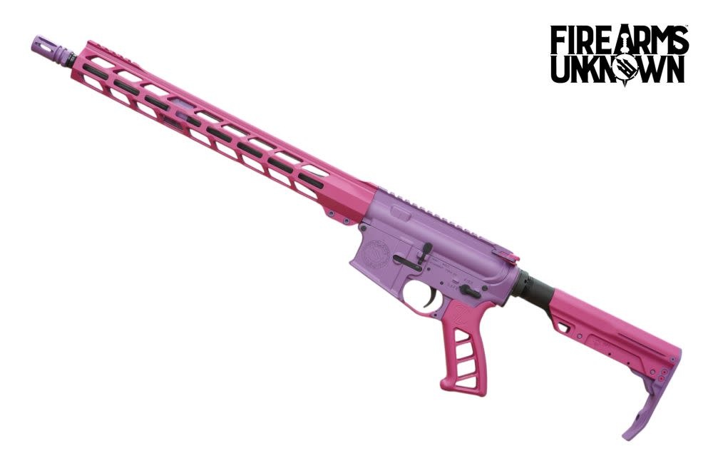 FU Zero 5.56 16" Cerakote Wild Purple / Sig Pink 30RD Rifle