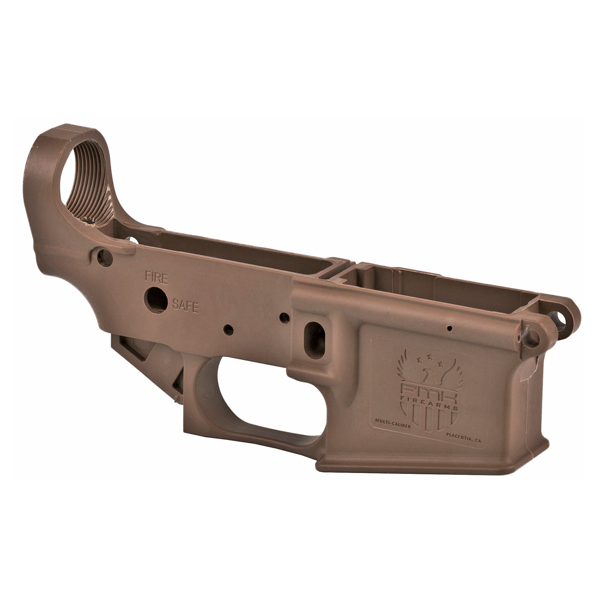 FMK AR1 Extreme AR-15 Burnt Bronze Polymer Stripped Lower Receiver