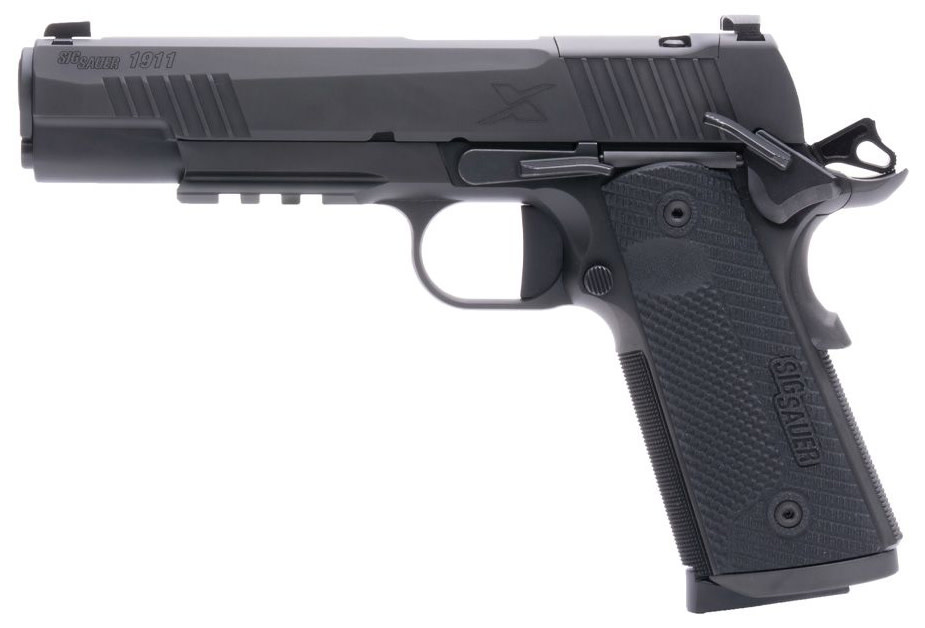 Sig Sauer, 1911-X, 45 ACP, 5", BLK, (2) 8RD, Pistol (CA Comp)