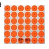 Thompson Target Hot Spots 1" Adhesive Target Sheet #4831