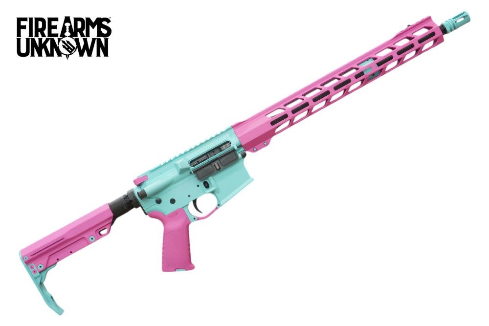 FU Zero 5.56 16" Cerakote REB / Sig Pink 30RD Rifle