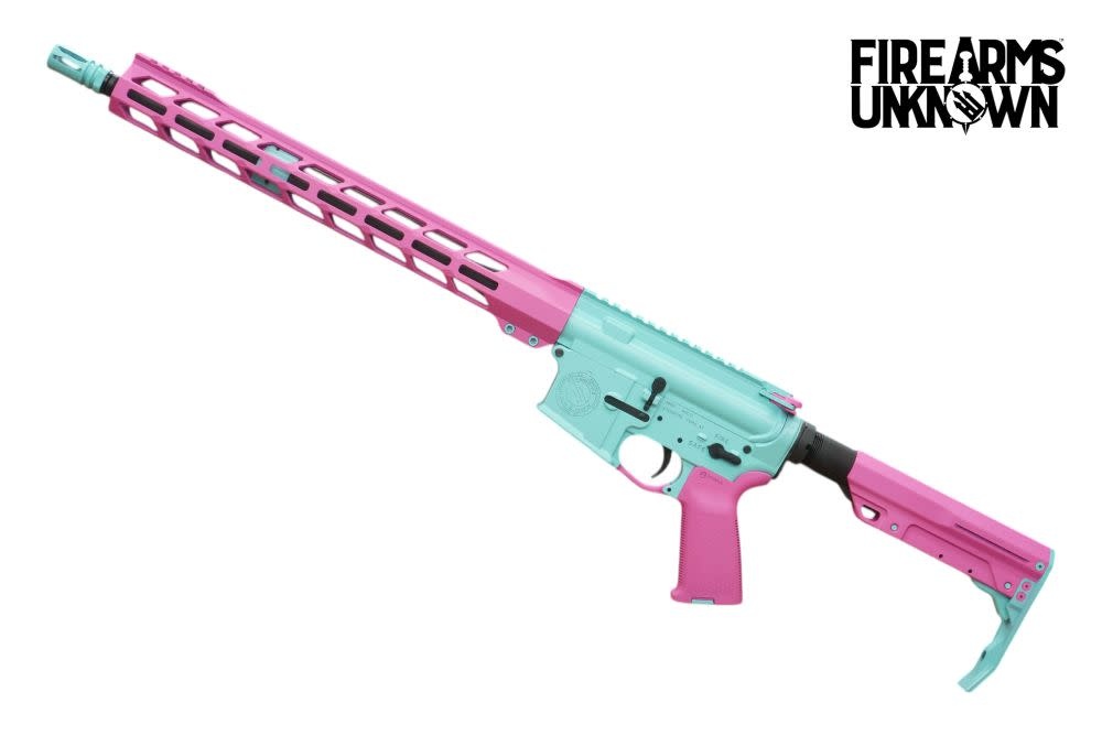FU Zero 5.56 16" Cerakote REB / Sig Pink 30RD Rifle