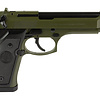 Beretta 92FS, 9mm, 5", ODG/BLK, (2) 18RD, Pistol