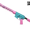 FU Zero 5.56 16" Cerakote Aztec Teal / Prison Pink 30RD Rifle