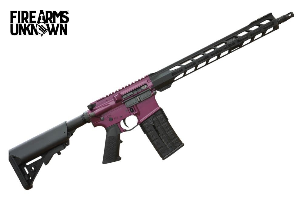 FU Swashbuckler 5.56 16" Cerakote BLK / Black Cherry 10 RD Rifle (CA Comp)