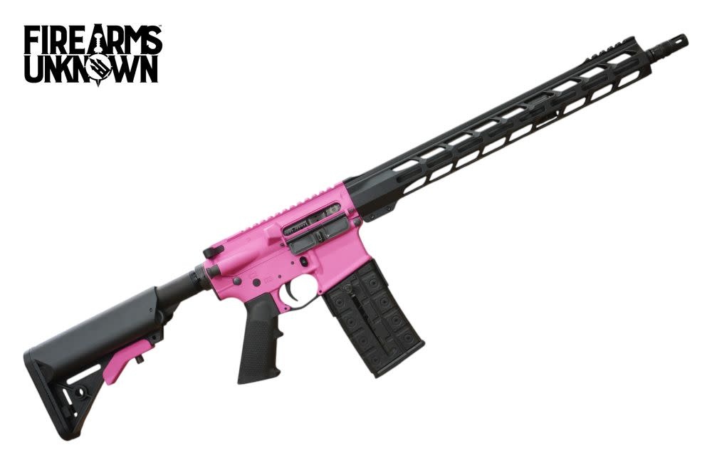 FU Swashbuckler 5.56 16" Cerakote Prison Pink / Black 10 RD Rifle (CA Comp)