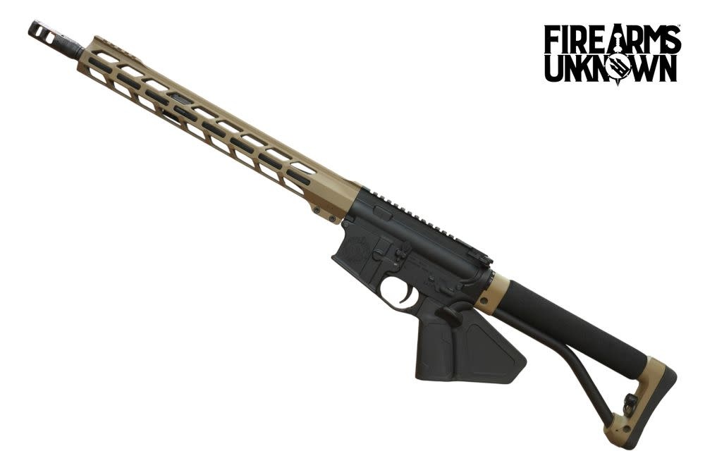 FU Zero 5.56 16" Cerakote Black / Magpul FDE 10RD Rifle (Cali Comp)