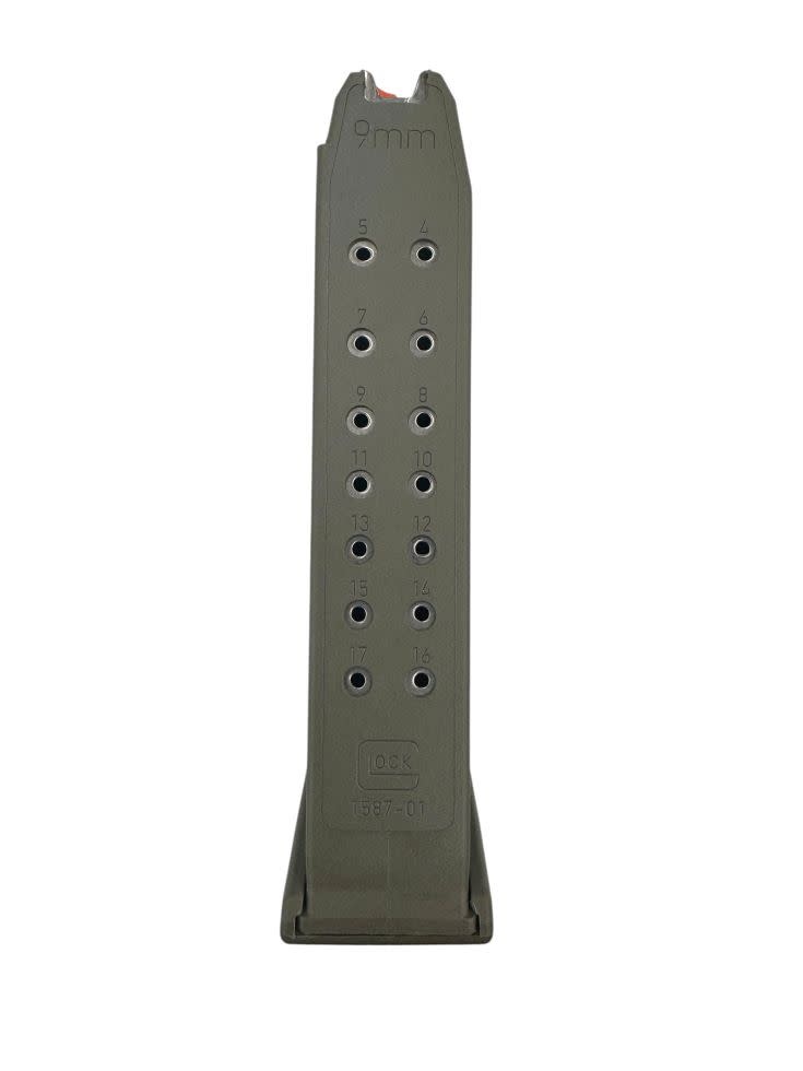 G47 GEN 5 MOS 9MM Battlefield Green 17RD Magazine