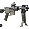 FU Fuca 5.56 8'' Rifle Tactical Grey/Blk 30rd w/ Sig Romeo 3 (SBR)