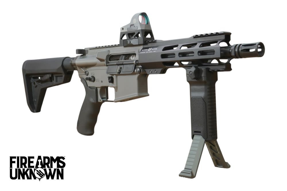 FU Fuca 5.56 8'' Rifle Tactical Grey/Blk 30rd w/ Sig Romeo 3 (SBR)