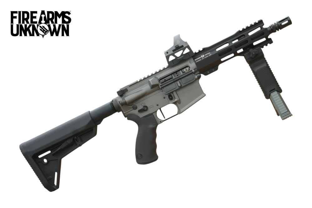 FU Fuca 5.56 8'' Rifle Tactical Grey/Blk 30rd w/ Sig Romeo 3 (SBR)
