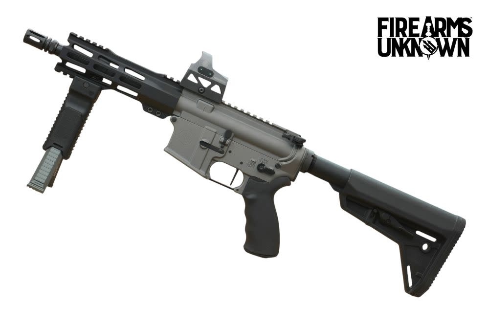 FU Fuca 5.56 8'' Rifle Tactical Grey/Blk 30rd w/ Sig Romeo 3 (SBR)