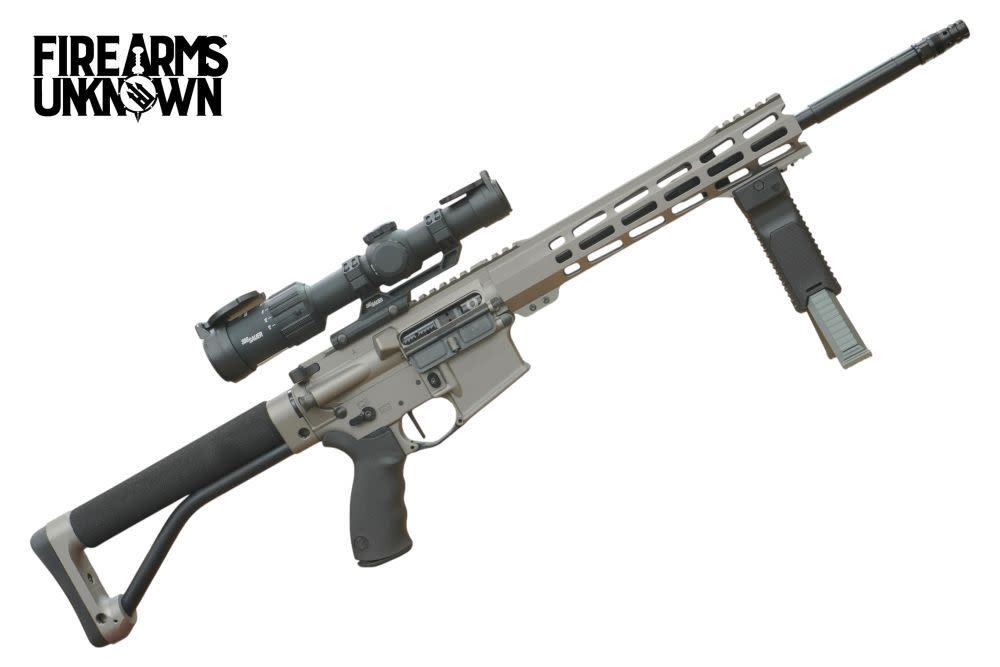 BT Diomedes 5.56 16" Silver 30RD Rifle w/ Sig Tango MSR