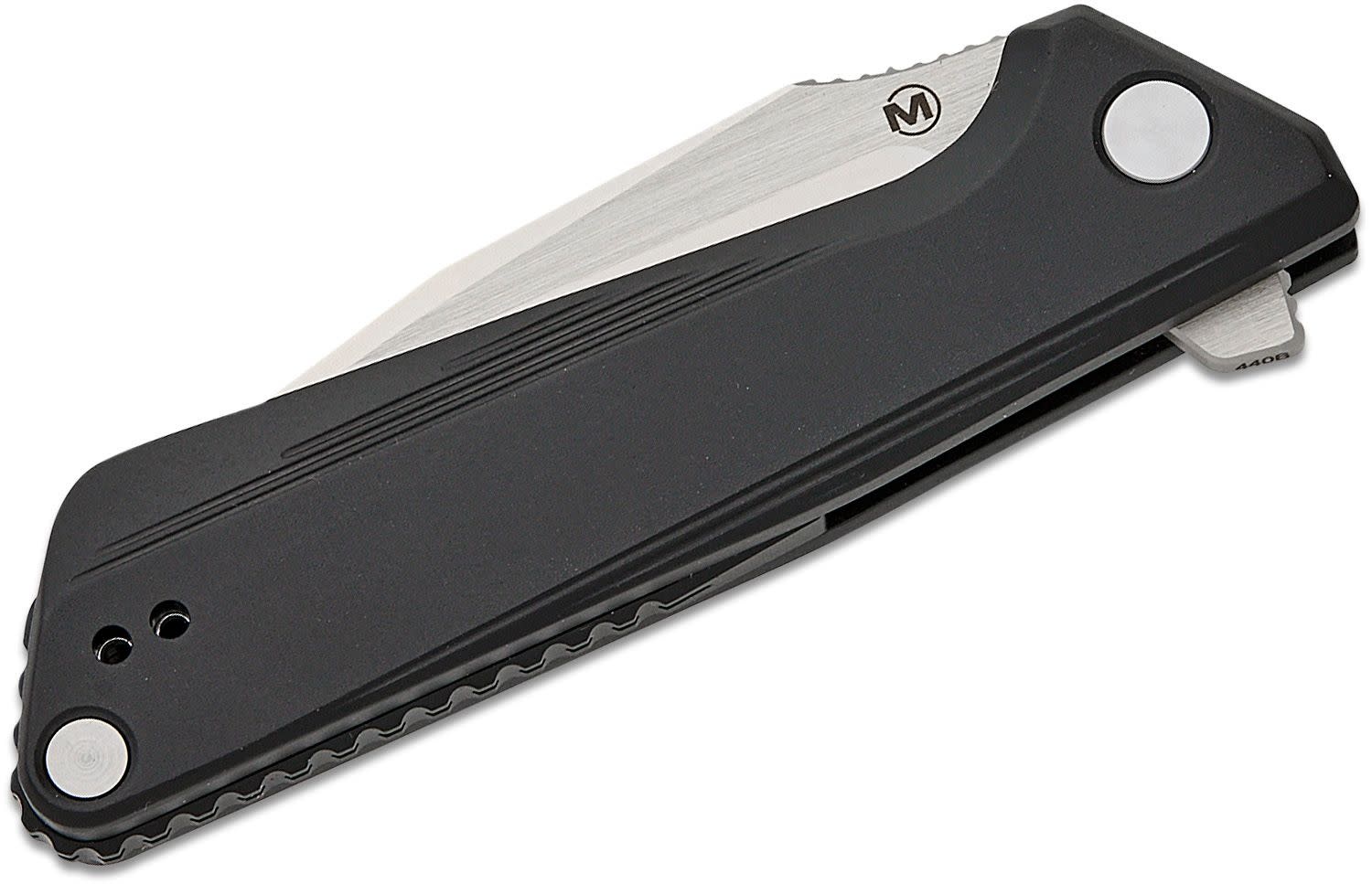 Boker Magnum MF.3 2.83" 440B Satin Black Flipper Knife