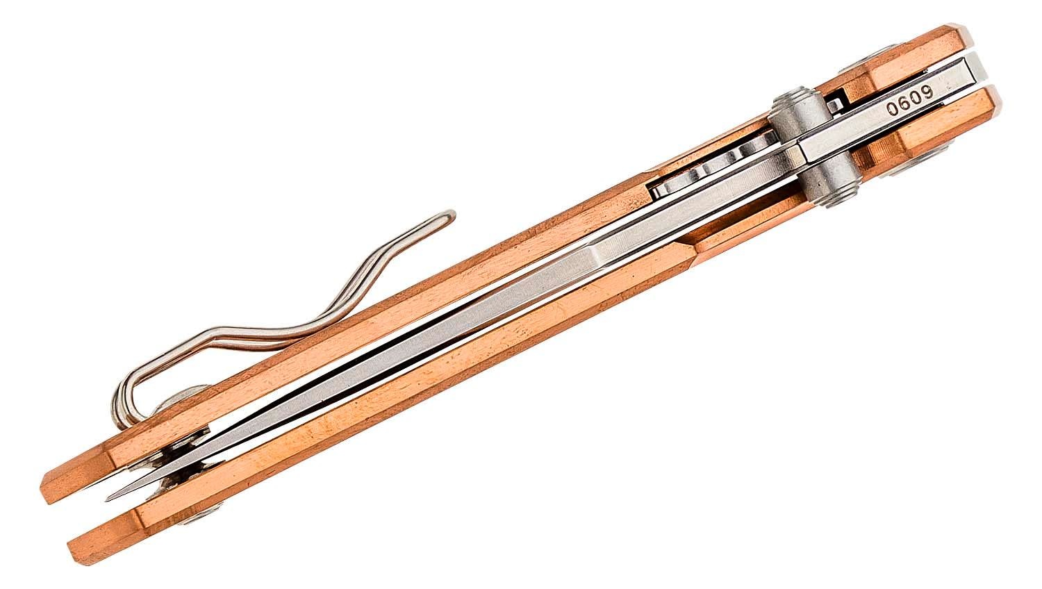 Boker Kihon 3.35" Copper Spring Assisted Flipper Knife