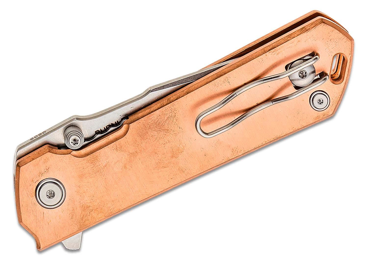 Boker Kihon 3.35" Copper Spring Assisted Flipper Knife