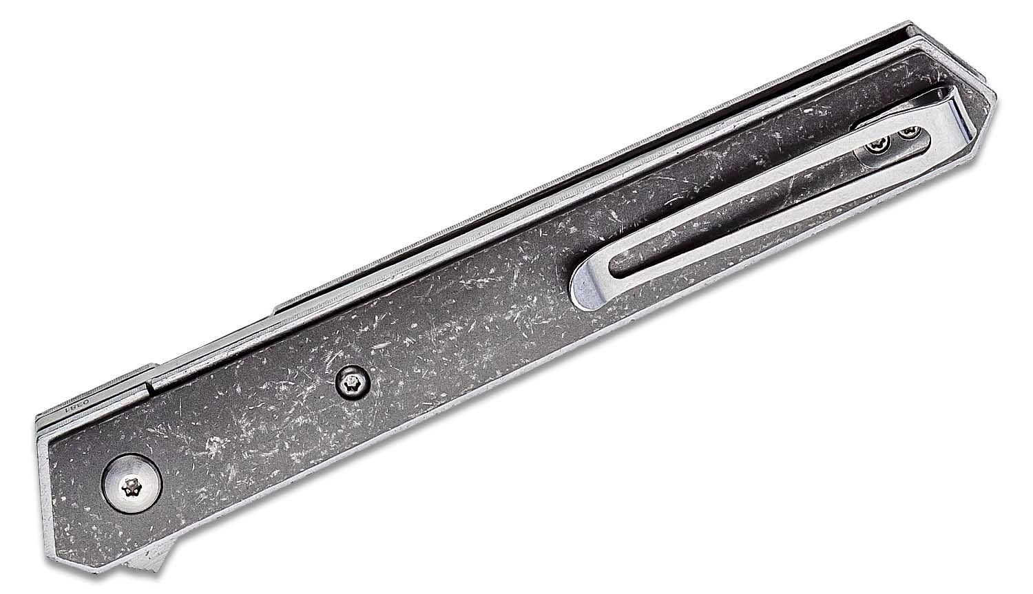 Boker Kwaiken Air 3.5" Stonewashed Flipper Knife