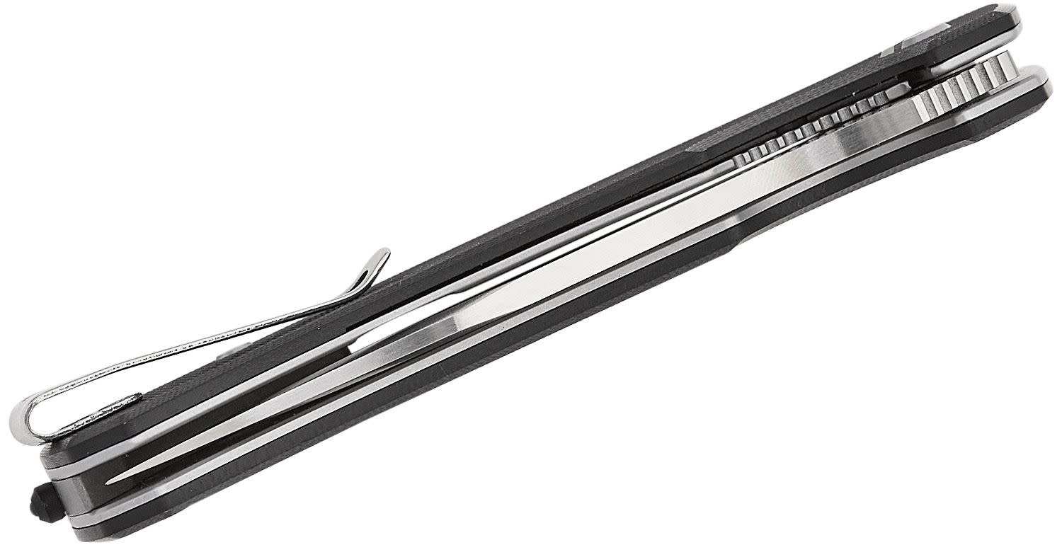 Böker Plus M.E.R.K. 1 3.66" Black Flipper Knife