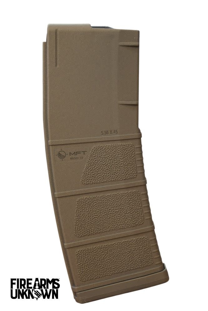 MFT MOD II 5.56 Polymer 30RD Cerakoted Magazine and Baseplate  Midnight Bronze Midnight Bronze