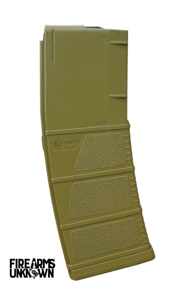 MFT MOD II 5.56 Polymer 30RD Cerakoted Magazine and Baseplate  Noveske Bazooka Green Noveske Bazooka Green