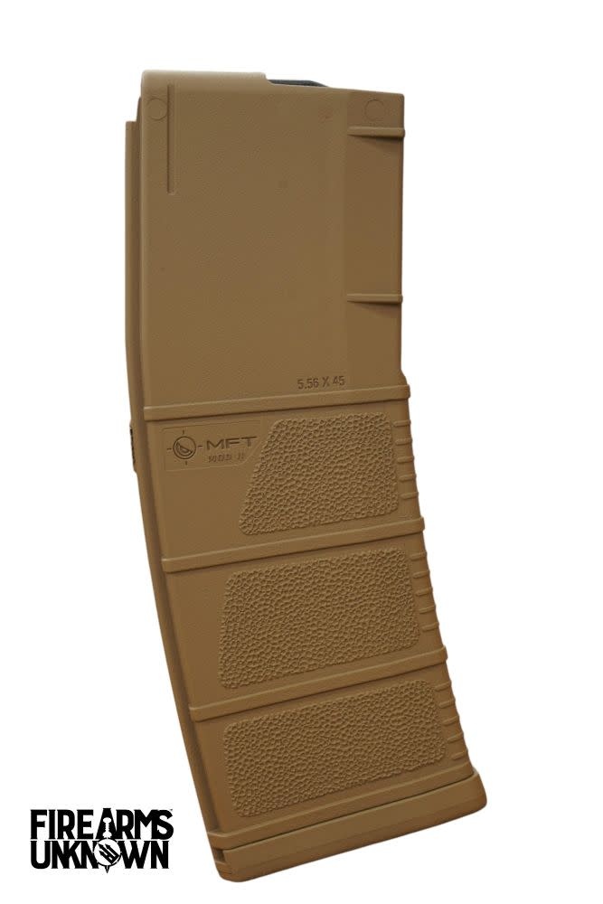 MFT MOD II 5.56 Polymer 30RD Cerakoted Magazine and Baseplate  Troy Coyote Tan Troy Coyote Tan