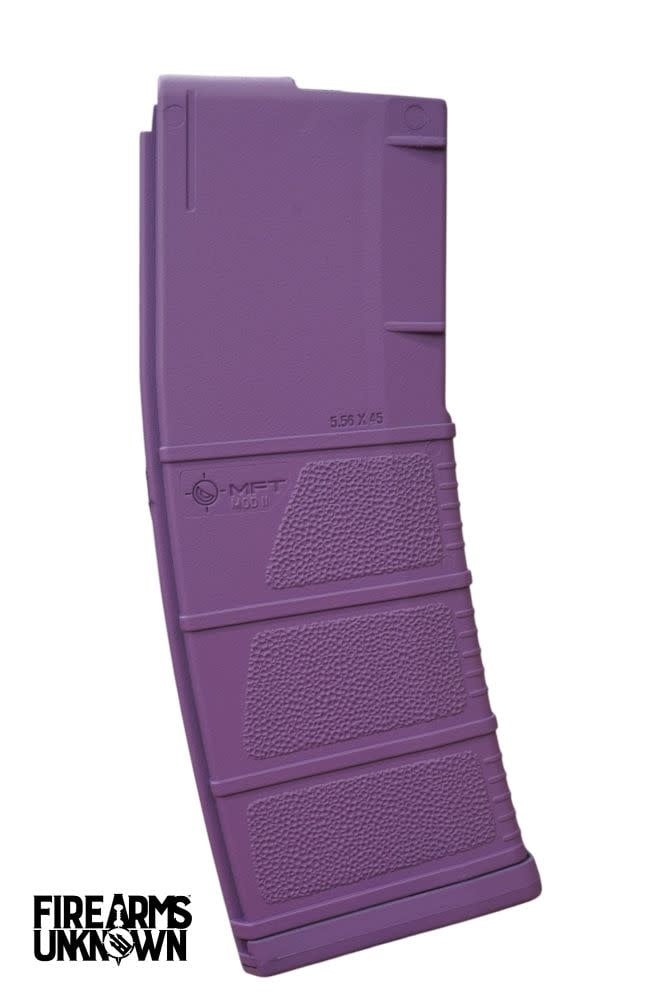 MFT MOD II 5.56 Polymer 30RD Cerakoted Magazine and Baseplate  Wild Purple Wild Purple