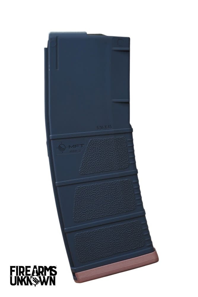 MFT MOD II 5.56 Polymer 30RD Cerakoted Magazine and Baseplate  Kel-Tec Navy Blue Blush