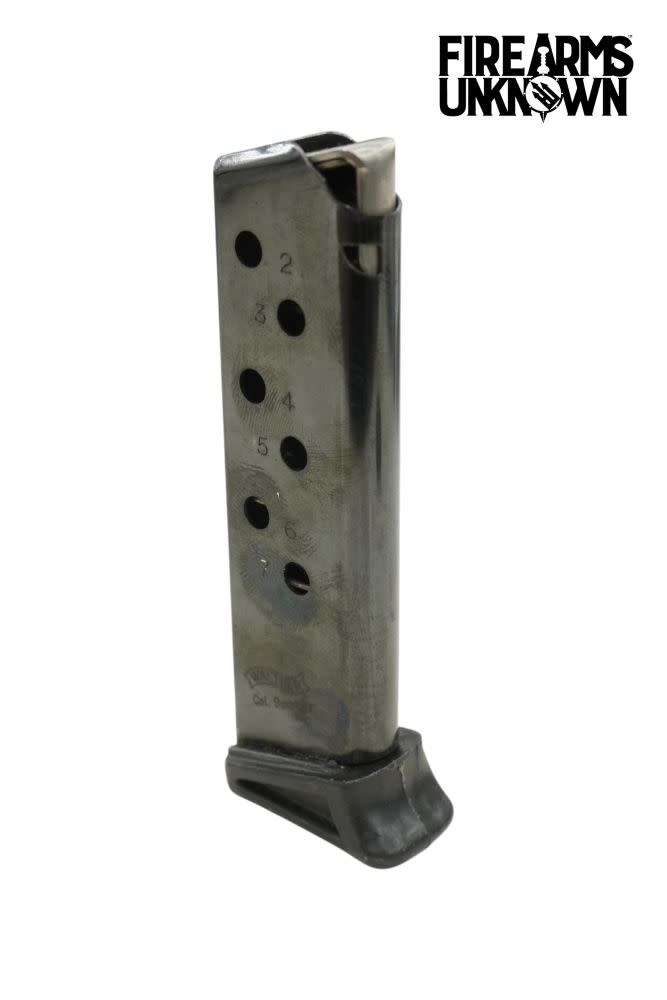 Walther, PPK/S, 380 ACP, 7RD, Blued Magazine (USED)