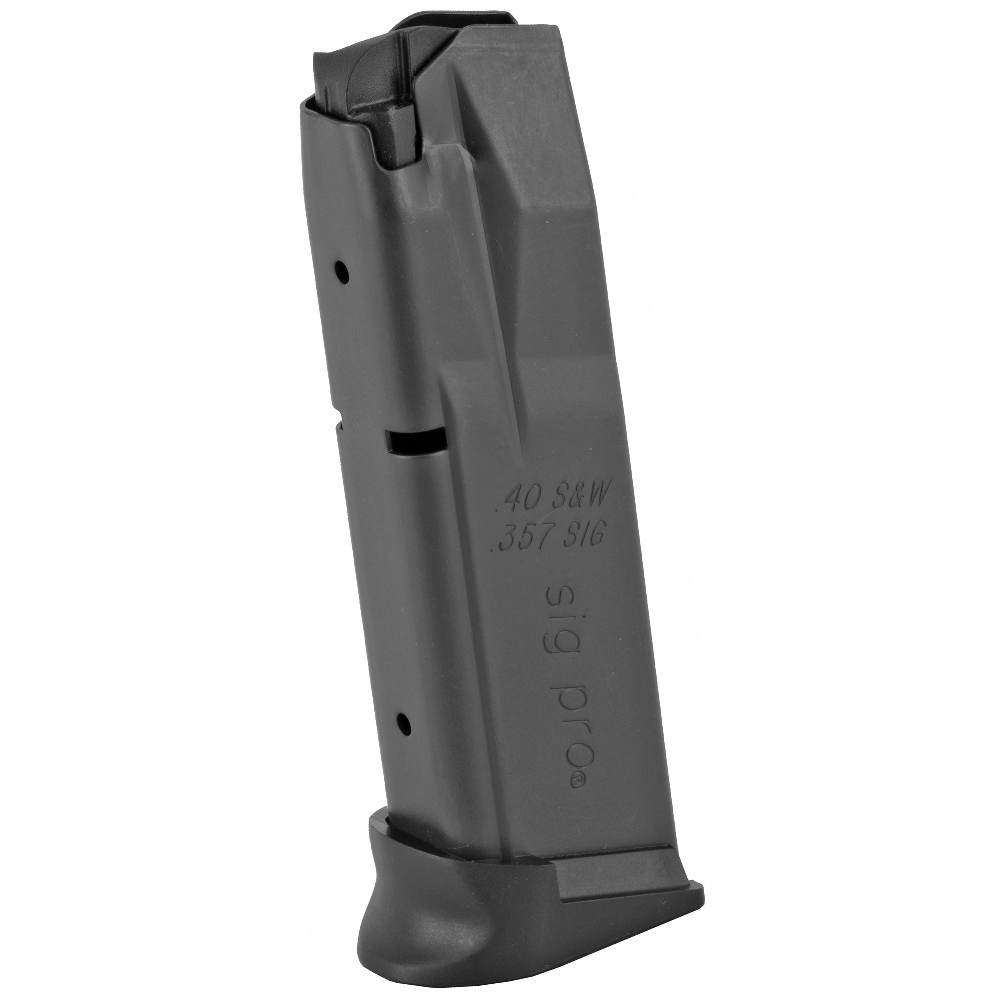 Sig Sauer, 40 S&W, 12 Rounds, Fits SP2022, Steel, Black Magazine,