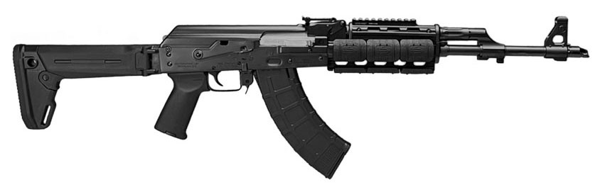 Zastava AK47 ZPAPM70 7.62x39 16" BLK 30RD Rife w/Quad Rail
