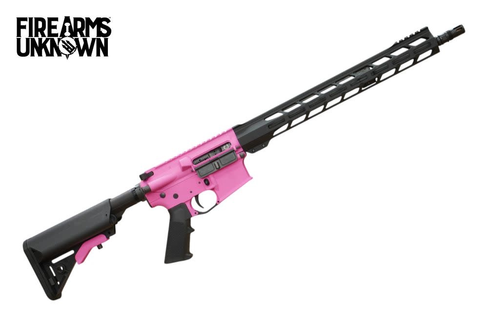 FU Zero 5.56 16" Cerakote Prison Pink / BLK 30RD Rifle