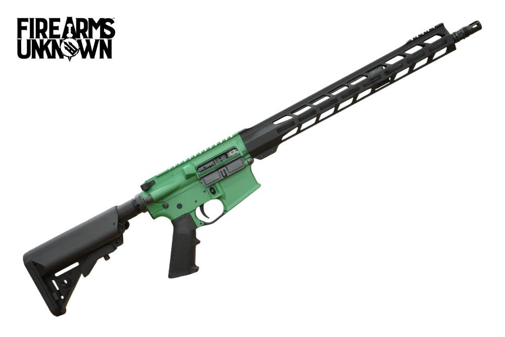 FU Zero 5.56 16" Cerakote Squatch Green / BLK 30RD Rifle