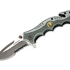 Boker Magnum Hero 3.35" Grey Flipper Knife (01RY769)
