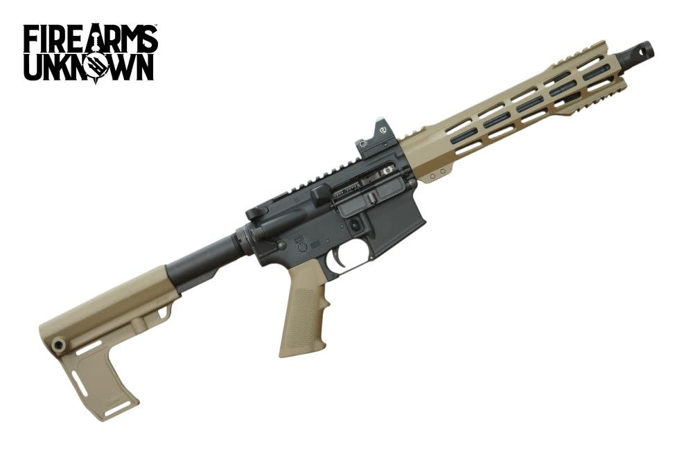 BT Diomedes 5.56 10.5" Cerakote Magpul FDE 30RND AR Pistol w/ Bull Barrel Comp