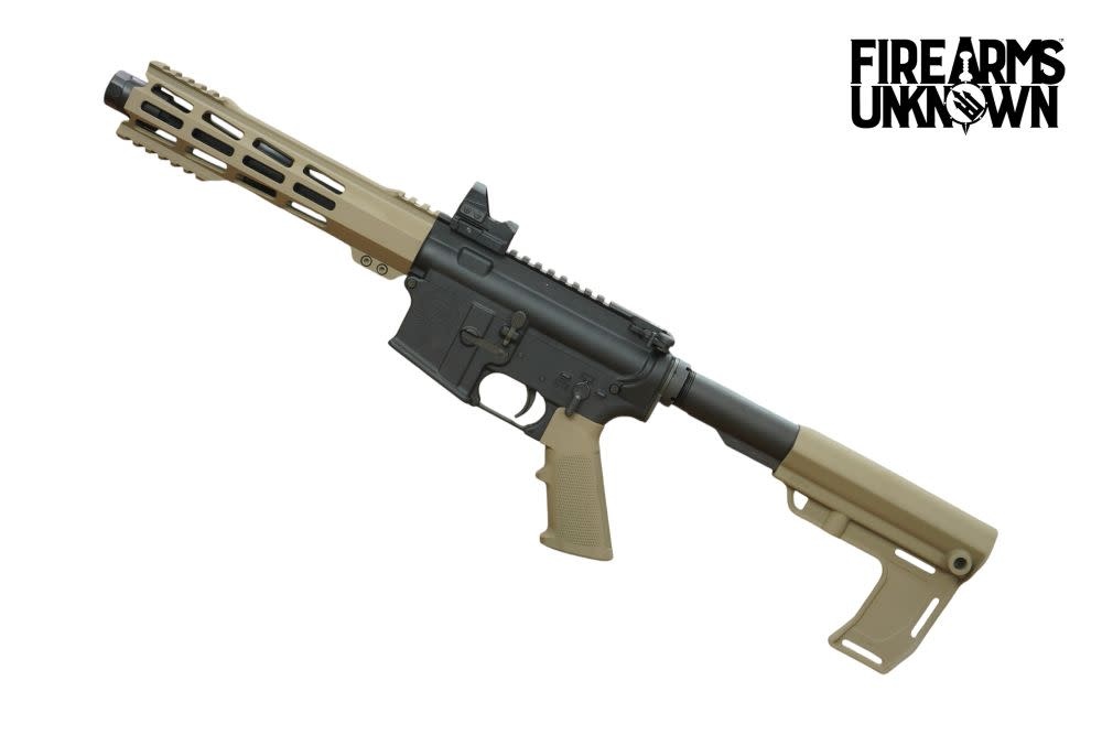 BT Diomedes 5.56  8" Cerakote Magpul FDE 30RND AR Pistol w/ Magnum Linear Comp