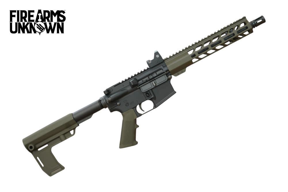 BT Diomedes 5.56 10.5" Cerakote Magpul ODG 30RND AR Pistol w/ Birdcage