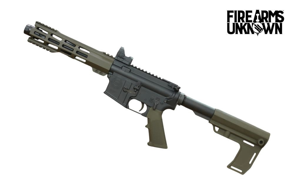 BT Diomedes 5.56  8" Cerakote Magpul ODG 30RND AR Pistol w/ Magnum Linear Comp