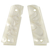 Hogue, Polymer Grip, Fits 1911 Govt Model, Pearlized, Ambi Cut, White