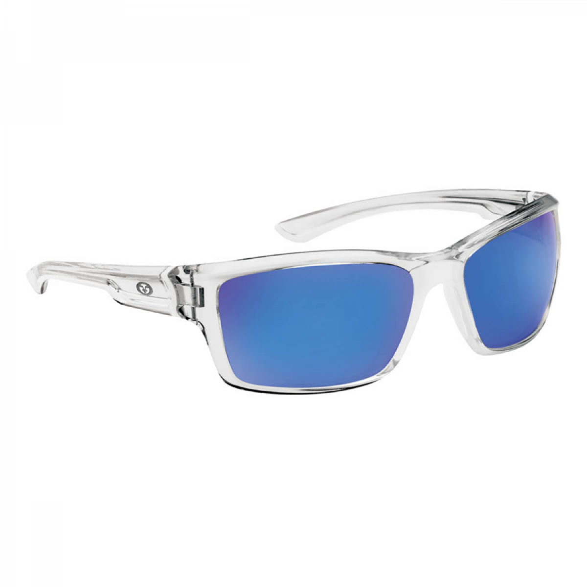 Flying Fishermen, Cove Crystal Frame, Smoke-Blue Mirror, Sunglasses