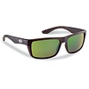 Flying Fishermen, Streamer Matte Turquoise Frame, Amber-Green Mirror, Sunglasses