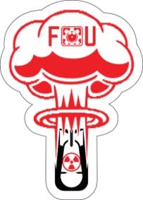 FU Nuke Sticker (2.15"x3")