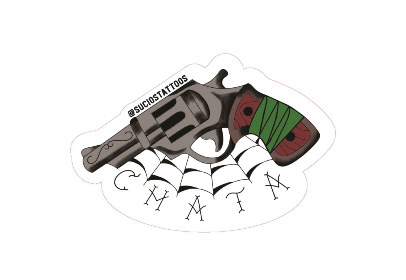 'Chata' Sticker (3"x2")