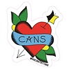 'CANS' Sticker (2.6"x3")