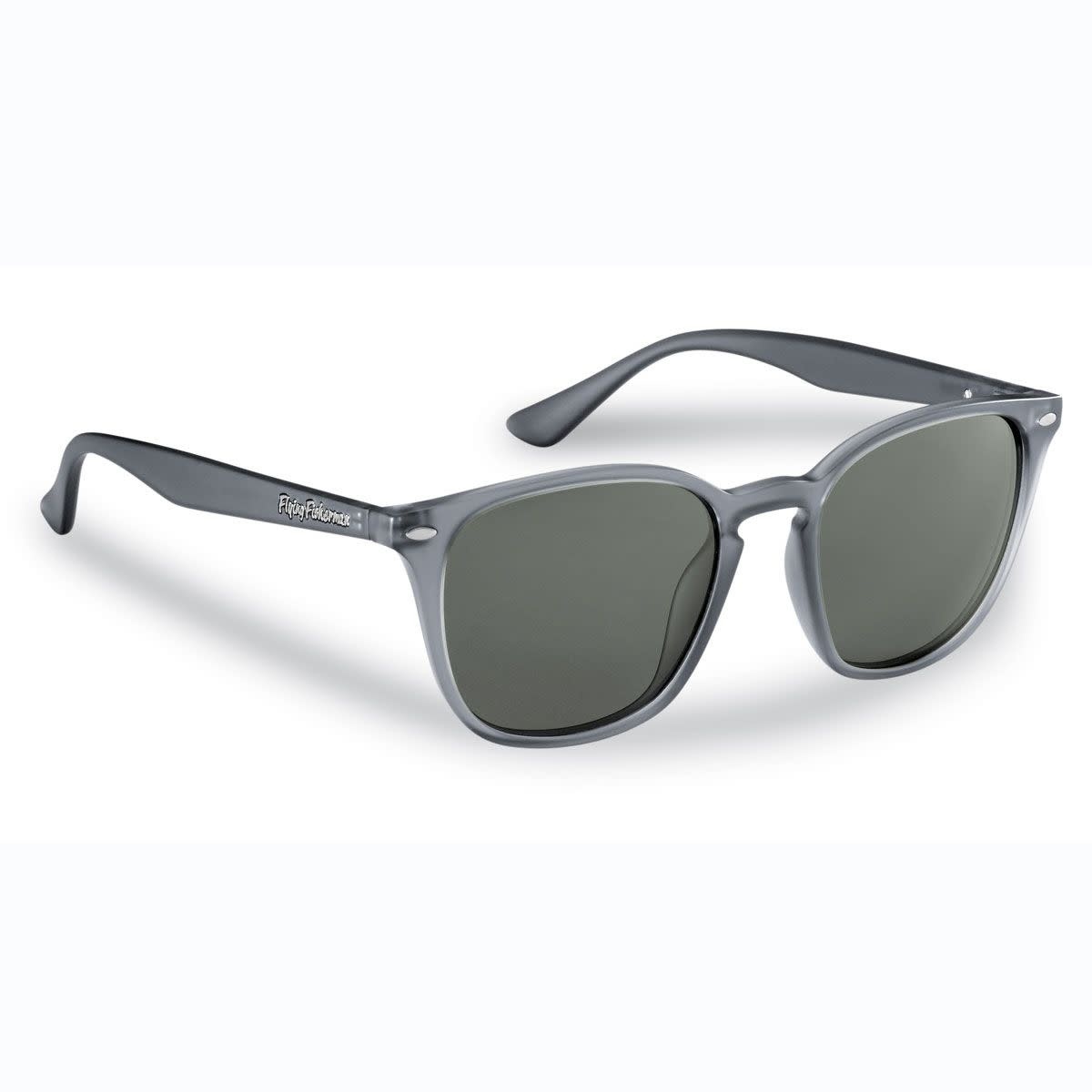 Flying Fishermen, Muriel Crystal Blue Frame, Smoke, Sunglasses