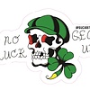 'No Luck Gear Up' Sticker (3.75"x2.4")