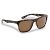 Flying Fishermen, Fowey Crystal Tortoise Frame, Amber, Sunglasses