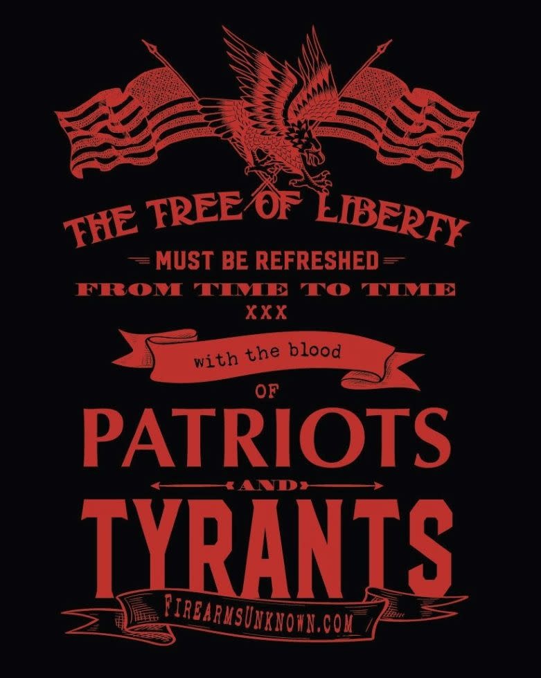 The Tree of Liberty Sticker (2.83"x3.5")