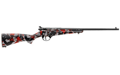 Savage Arms, Rascal, 22 LR, 16" Barrel, Red, White, Blue, 1RD, Single Shot Rifle