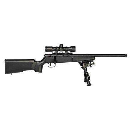 Savage Arms, Rascal Target XP, 22LR, 16", 1RD, Single Shot Rifle W/ Scope & Bipod