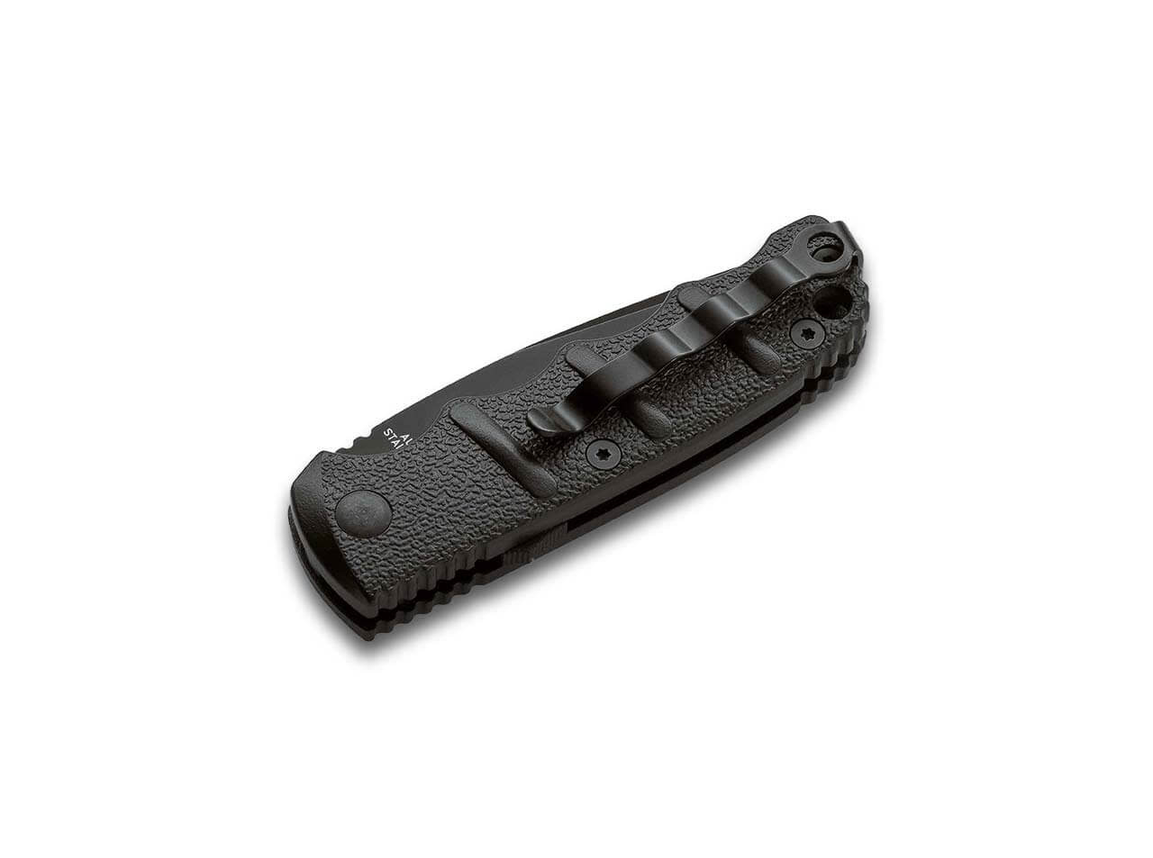 Boker Plus KALS74 Black drop Point Auto Folding Knife (01KALS98)